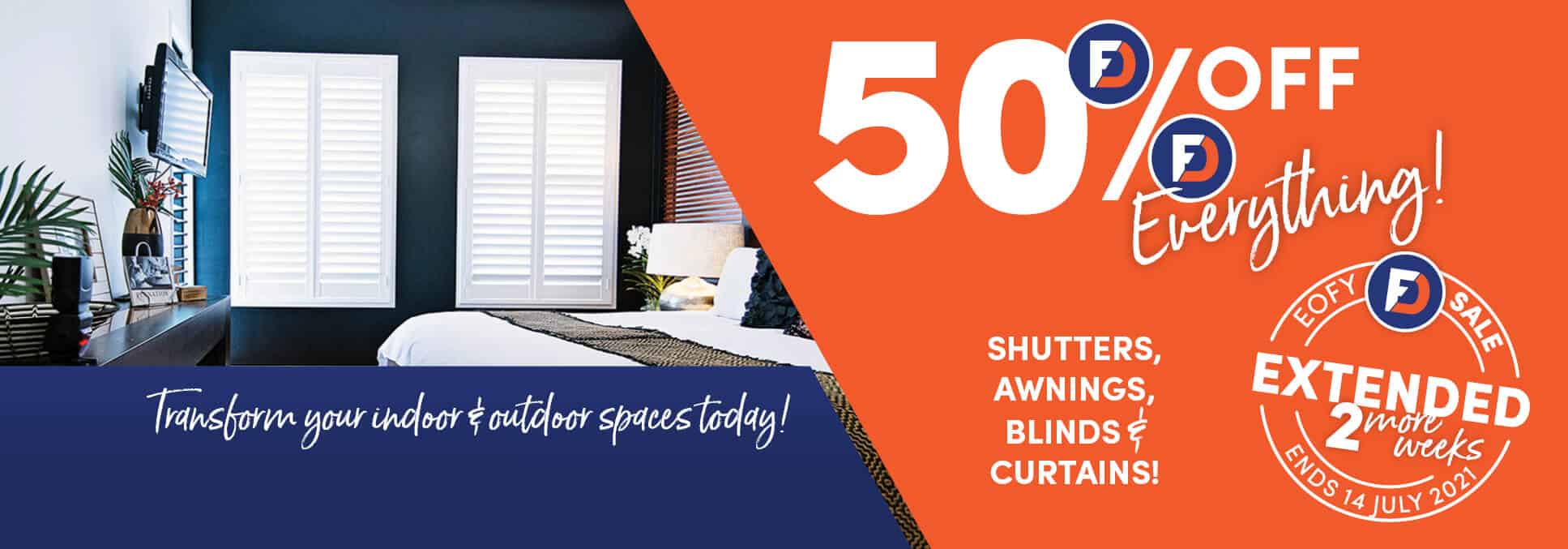 Shutters, Awnings & Blinds | Factory Direct